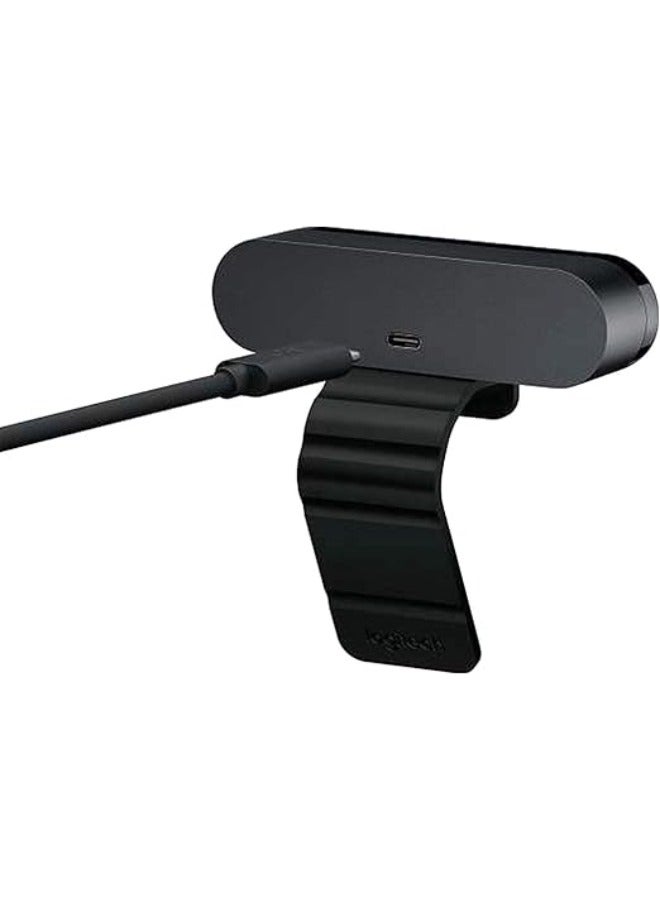 Logitech Brio 4k Ultra HD Webcam with 5x Digital Zoom - 960-001106 Black - Image 3
