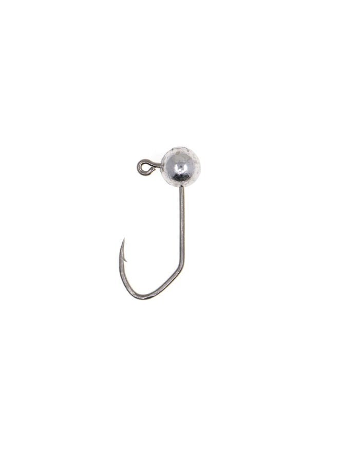 Temorah Fly Tying Sickle Jig Heads (1/80 OZ 50PCS, Unpainted) - Image 1