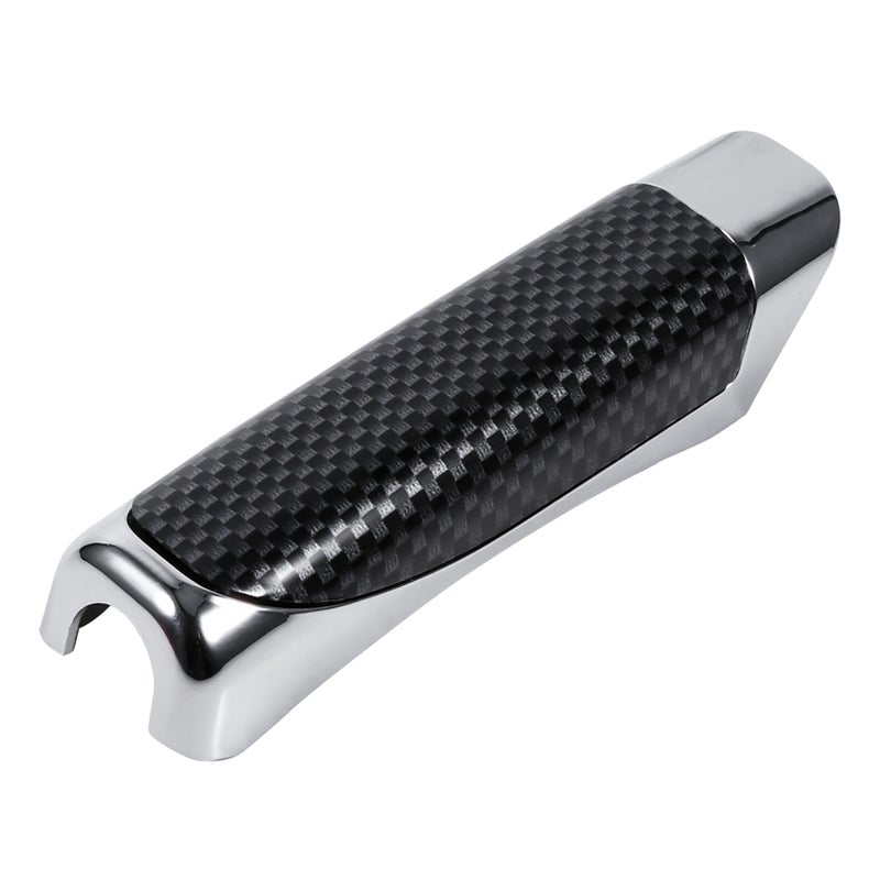 Car Hand Brake Break Protector Decoration Cover Carbon Fiber Style - Image 4