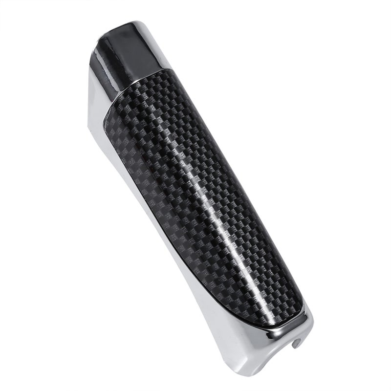 Car Hand Brake Break Protector Decoration Cover Carbon Fiber Style - Image 2