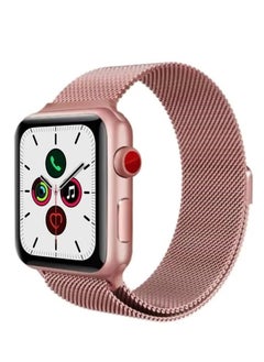 Replacement Strap Watchband For Apple Watch Series 7 45mm / 6 / SE / 5 / 4 44mm / 3 / 2 / 1 42mm Pink