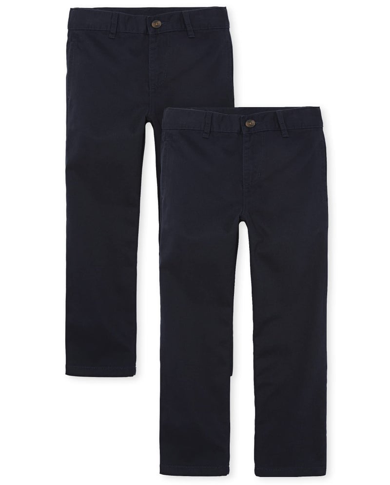 The Children's Place The Childrens Place boys Chino Pants New Navy 4
