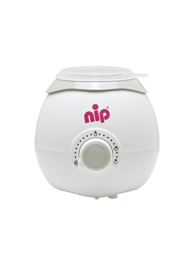 nip Baby Bottle And Food Warmer - White - Image 1