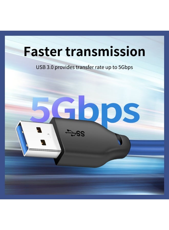 كابل تايم كابل طابعة PVC USB3.0 AM TO BM بطول 1 متر - Image 5
