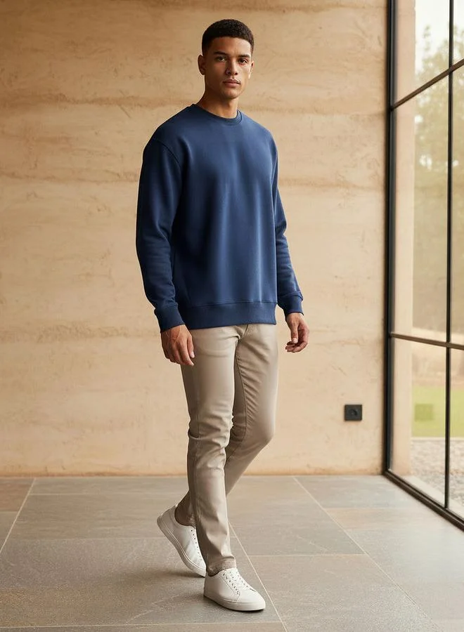 سبلاش فيڤ Men Regular Fit Soft Touch Sweatshirt