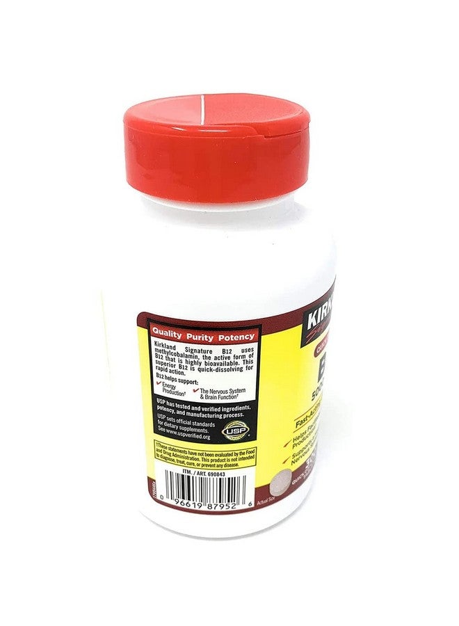 Kirkland Signature B-12 5000 mcg, 300 Tablets (2 Pack) - Image 2