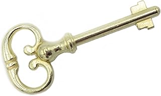 METAL MAGERY METAL MAGERY Metal Magery Roll Top Desk Lock Key for Desks and Vintage Furniture Antique Desk Key  - Image 1