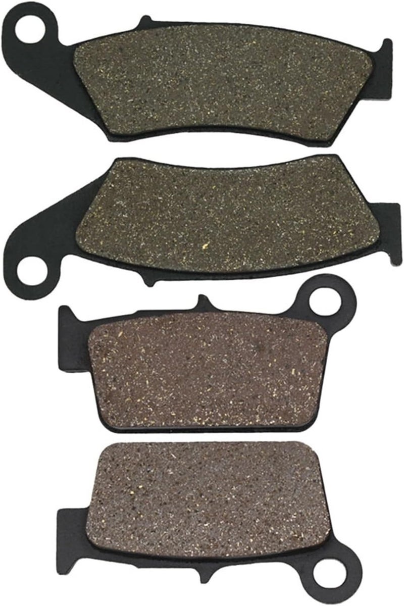 QASULER Motorcycle Front and Rear Brake Pads - Image 1