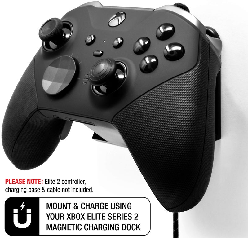 Foamy Lizard Floating Controller Wall Mount Stand Holder for Xbox Elite Series 2 Magnetic Charging Base - Foamy Lizard (Charging Dock, Controller & Cable are NOT Included) NOT Designed for Elite v1 or Series X/S - Image 3