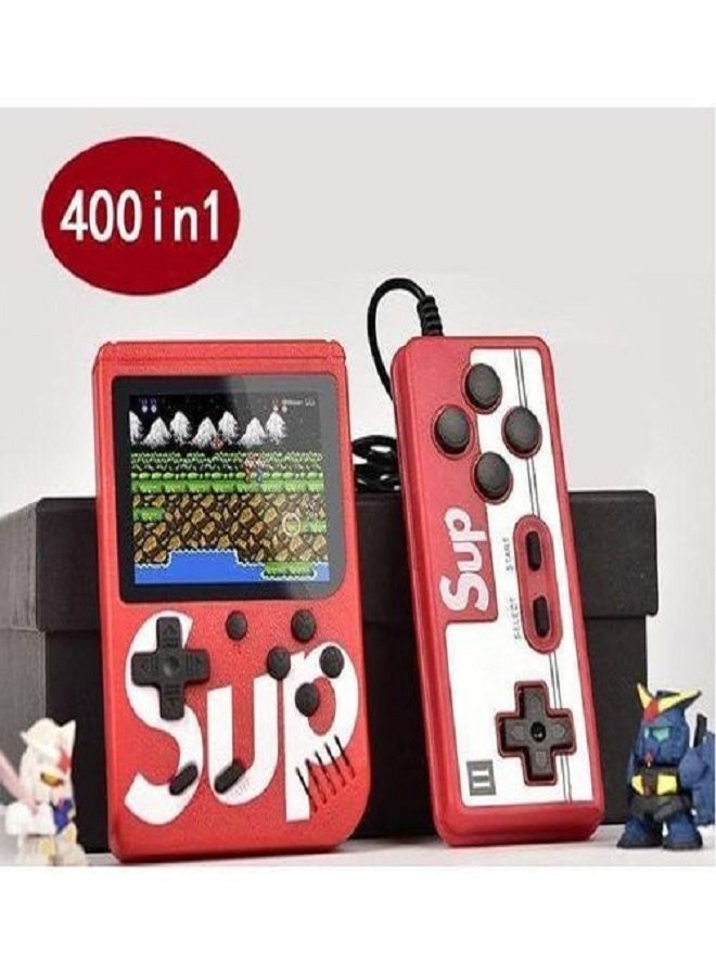 SUP 400-in-1 Retro Game Box – Handheld Console with Remote for 2 Players, Built-in Classic Games Like Contra & Bomber Man, TV Compatible, Gift for Kids & Adults - Image 5
