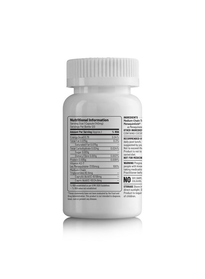 Unived Vitamin K2-7 (MenaquinGold) 55mcg, Plant-Based Vitamin MK-7, For Optimal Calcium Absorption, Heart & Bone Health - Image 3