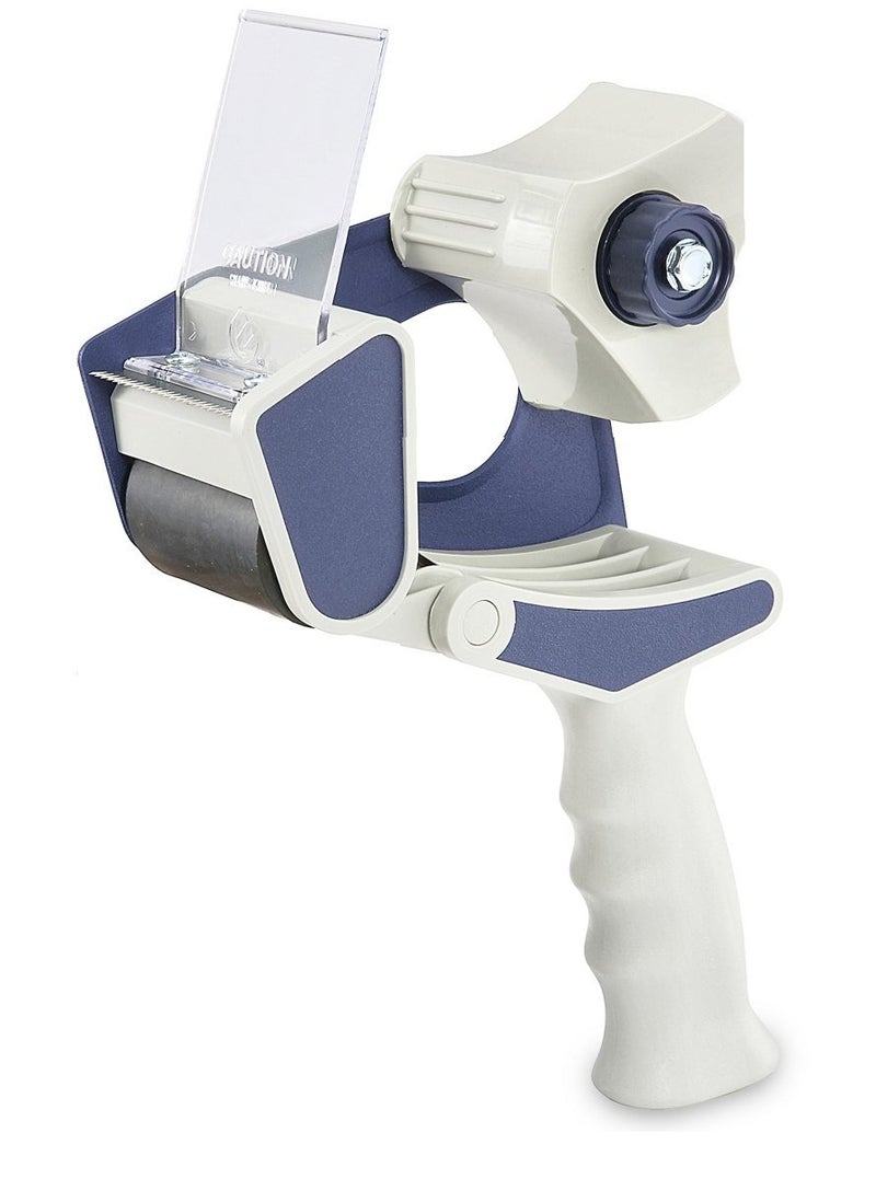 Uline Industrial Plus Shipping Packaging Tape with Top Gun Dispenser, with Two 2 Inches X 55 Yd - Image 3