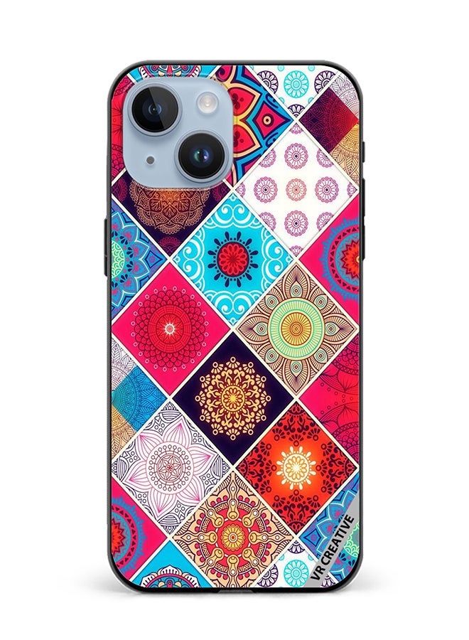 VR CREATIVE Protective Case Cover For Apple iPhone 15 Multicolur Design Multicolour - Image 1