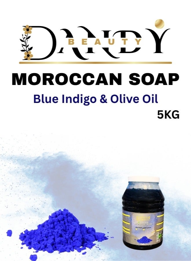 DANDY Moroccan soap With Blue Indigo & Olive Oil 5 kg Dandy Beauty - Image 2