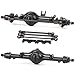 ZMHOBBY CNC Aluminum 110 Scale Straight Axles with Leaf Spring Mount Panhard Links - Image 2