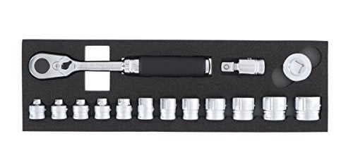 Ko-ken Koken 3285ZA 38 Sq Dr 15 Piece ZSeries 6Point Metric Socket Set 5522mm - Image 1