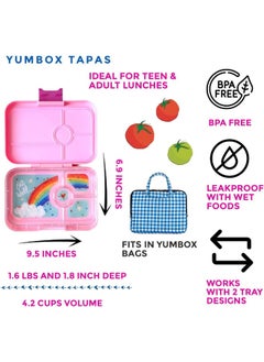 Yumbox Yumbox CAPRI PINK RAINBOW 4C  - Image 2