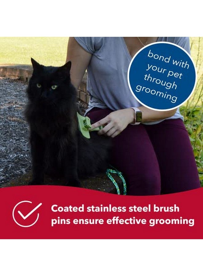 كوستال فرشاة تنظيف القطط ذاتية التنظيف من Pet Safari - مستلزمات العناية بالقطط - Image 5