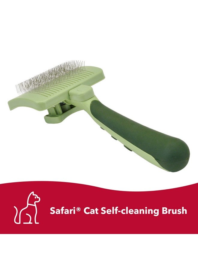 كوستال فرشاة تنظيف القطط ذاتية التنظيف من Pet Safari - مستلزمات العناية بالقطط - Image 2