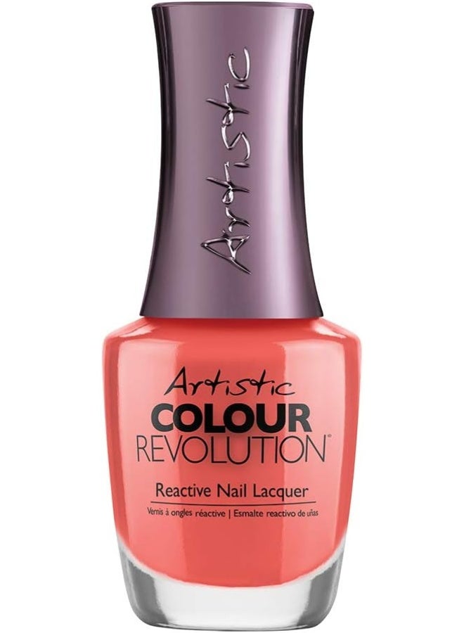 ARTISTIC It Takes Tulips To Tango Colour Revolution Reactive Hybrid Nail Lacquer, 0.5 fl oz - Image 1