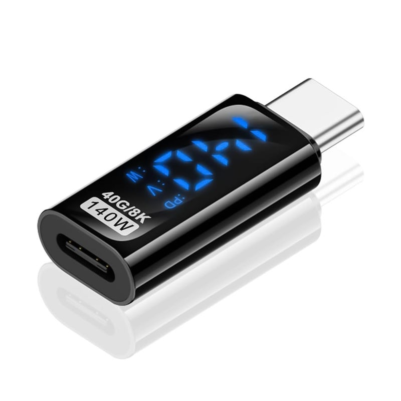 Wistar محول PD 140W من نوع C إلى نوع C مع عرض رقمي OTG 40Gbps لنقل البيانات بسرعة عالية 8k@60Hz لنقل الشاشة والشحن محول USB C - Image 1