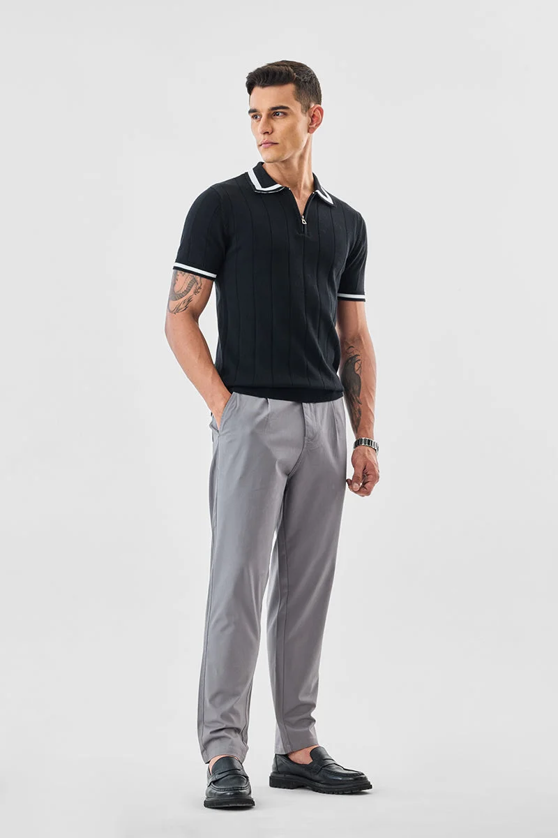 SNITCH بنطلون كاروت بقصة ضيقة قابلة للتمدد