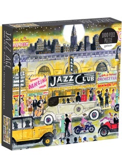Galison Galison Michael Storrings Jazz Age 1000 Piece Puzzle from 20”x20” Jigsaw Puzzle, Beautifully Illustrated Design, Fun & Challenging Activity The Whole Family Can Enjoy, Great Gift Idea 