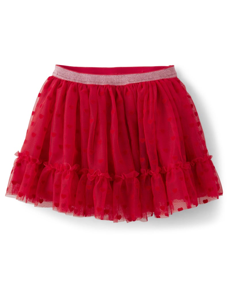 GYMBOREE تنورة جيمبوري وموضة الأطفال، توتو عيد الحب، 4T - Image 1