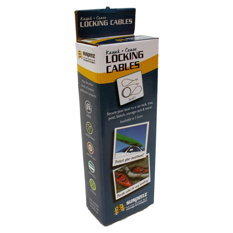 Suspenz Canoe Universal Locking System, Black, Large - Image 5