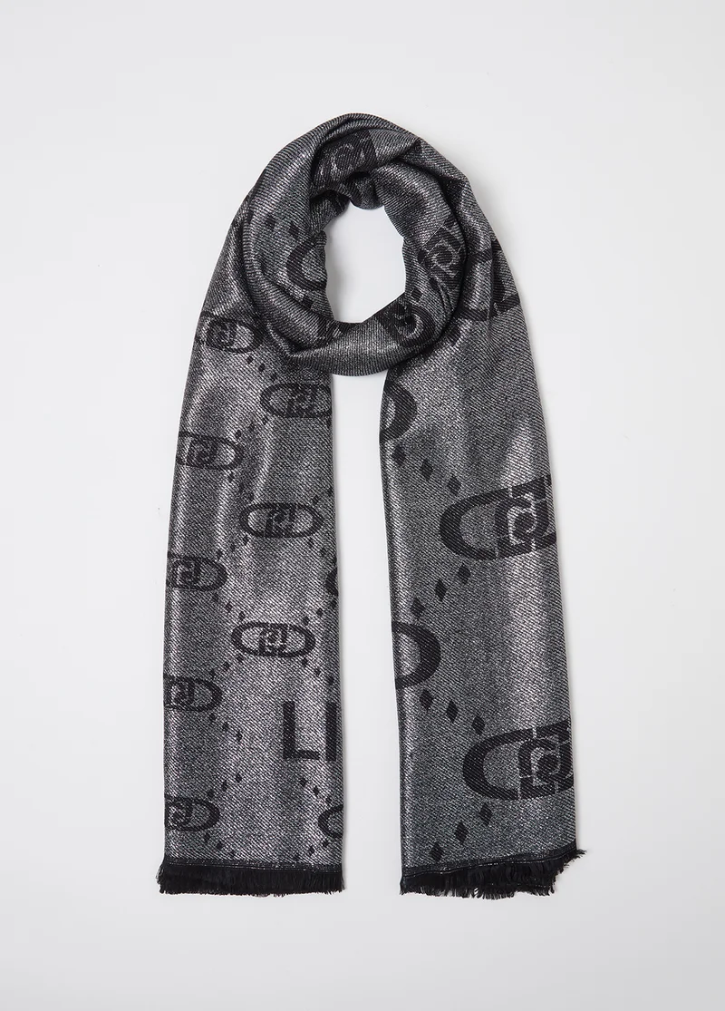 Liu Jo Lurex® Stole With Logo