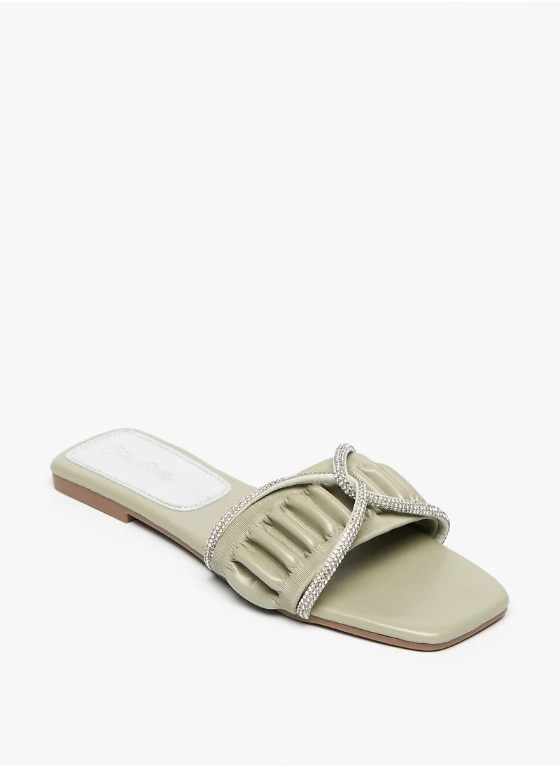 Flora Bella Studded Slip On Sandals