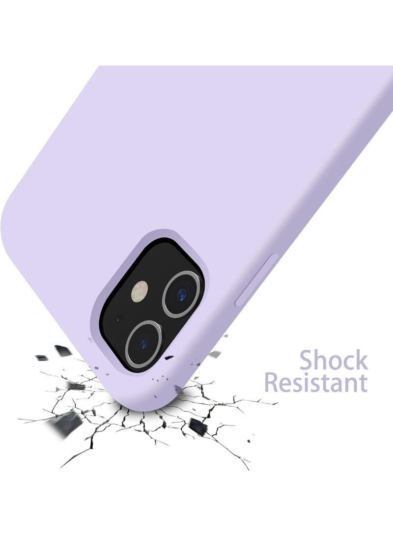 Compatible with iPhone 11 Case 6.1 Inch Slim Liquid Silicone 4 Layers Soft Gel Rubber Shockproof Protective Phone Case with Anti Scratch Microfiber Lining (Moov) - Image 3