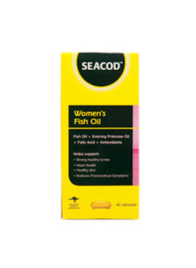 Seacod Women Fish Oil Capsules, 60 Capsules - Image 1