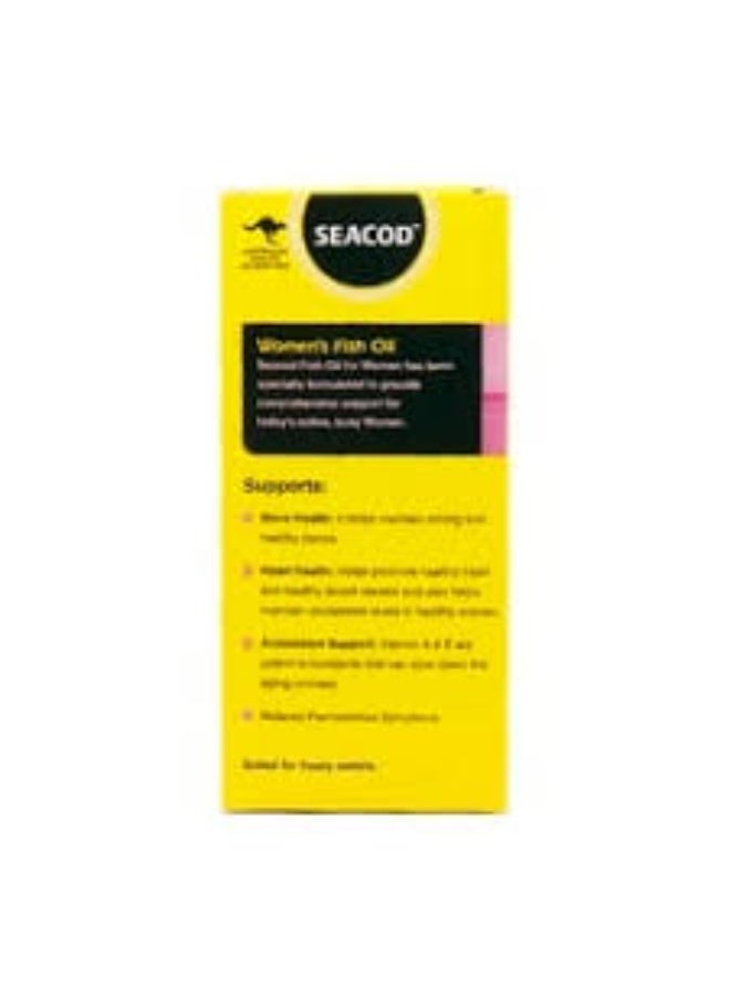 Seacod Women Fish Oil Capsules, 60 Capsules - Image 2