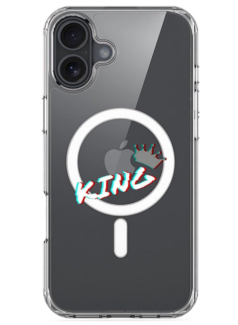 Theodor Magnetic Case for Apple iPhone 17 Compatible with MagSafe Wireless Charging, Shockproof Phone Bumper Cover - King - Image 1