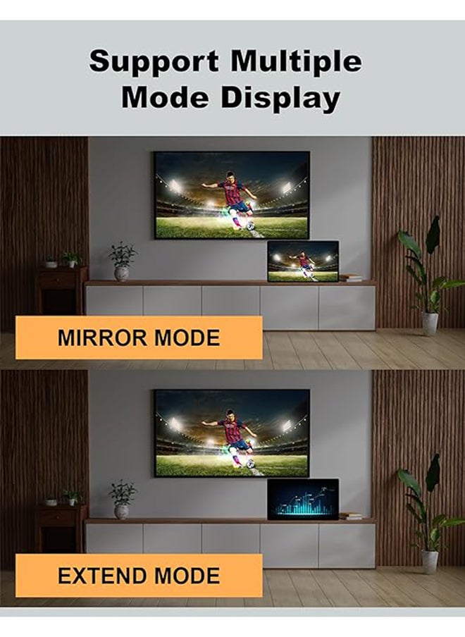 MOWSIL HDMI Cable 18Gbps High-Speed 4K @30Hz 1.4 Cable 5Mtr, HDMI to HDMI Video Wire Braided Compatible with Set-top-box, PS-3/4, TV, Projector, Display, Laptop  - Image 3