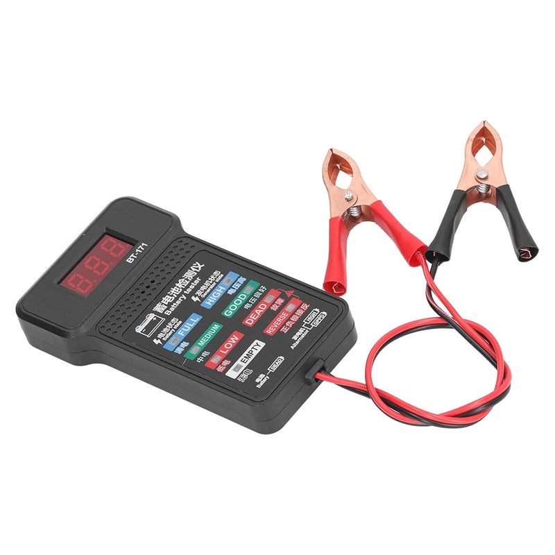 BT 171 12V فاحص الدينامو الرقمي للسيارات محلل البطارية للشاحنات الدراجات النارية سيارات الدفع الرباعي القوارب - Image 2