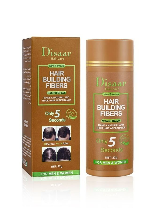ديسار ألياف بناء الشعر بني طبيعي 22 جرام