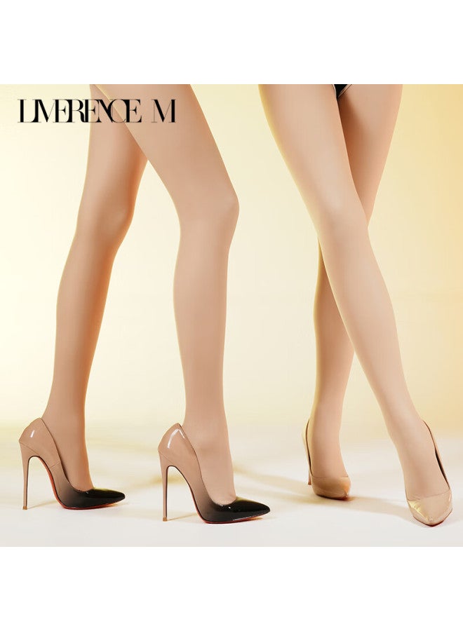 Limerence M Milk Toast Autumn Winter Thick Warm Tights 300g Natural Skin F - Image 3