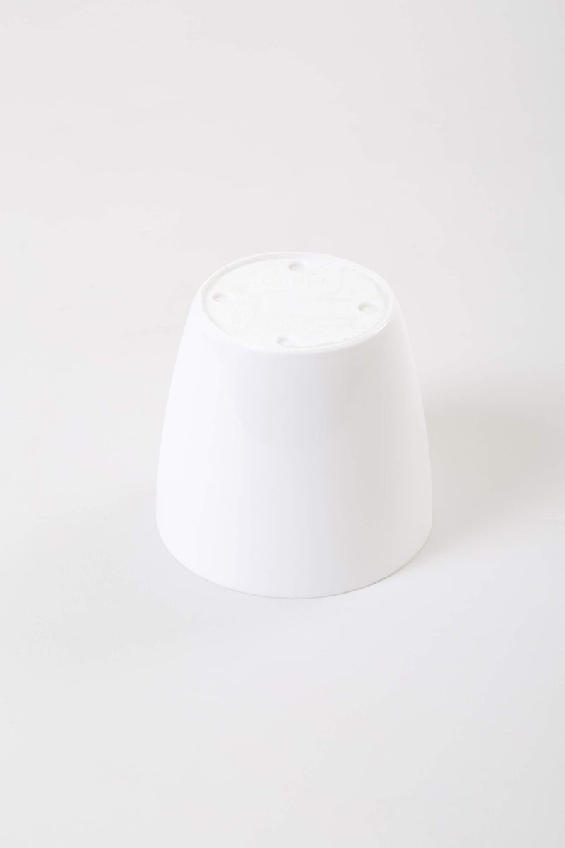 CAPPL Small Plastic Flower Pot for Home Office Indoor & Outdoor Garden, White, 2.5 inch, Pack of 25 - Image 5