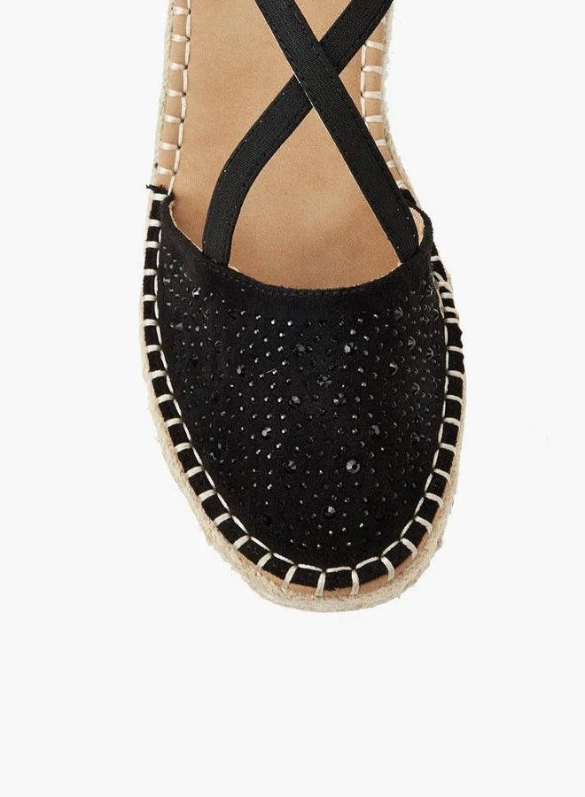 Peppermint  Women Wedge Heel Espadrille Sandals for Women | Best Price UAE