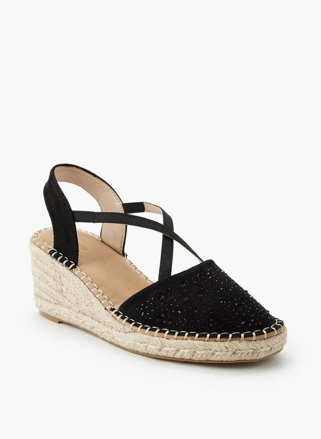 Peppermint  Women Wedge Heel Espadrille Sandals for Women | Best Price UAE