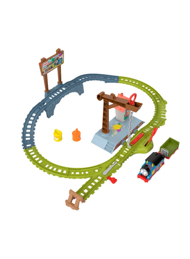 Fisher-Price Thomas Topsy Turvy Paint Delivery Set - Image 1