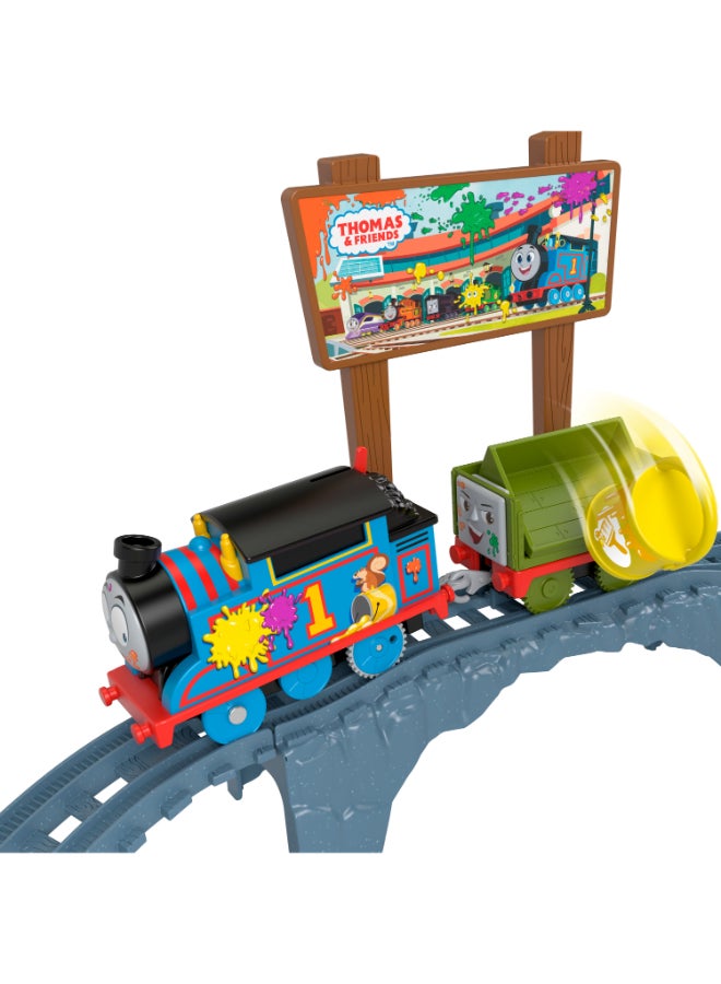 Fisher-Price Thomas Topsy Turvy Paint Delivery Set - Image 3