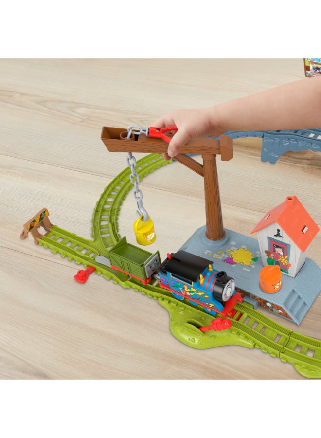 Fisher-Price Thomas Topsy Turvy Paint Delivery Set - Image 4