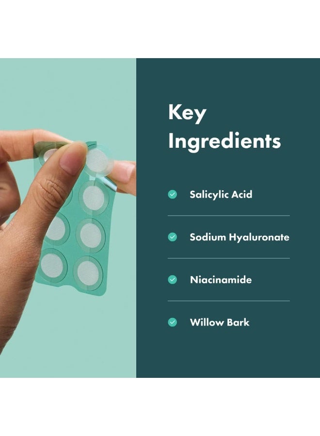 Mighty Patch ميكروبوينت للبقع من هيرو كوزمتيكس - لاصق هيدروكوليد لعلاج حب الشباب للبثور المبكرة والبثور المخفية، 395 نقطة ميكرو خاصة (8 لاصقات) - Image 5