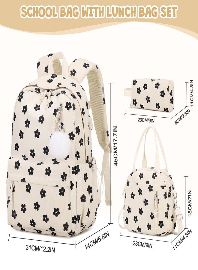ACESAK 20 Backpack, Beige Flower, Large, Backpack - Image 2
