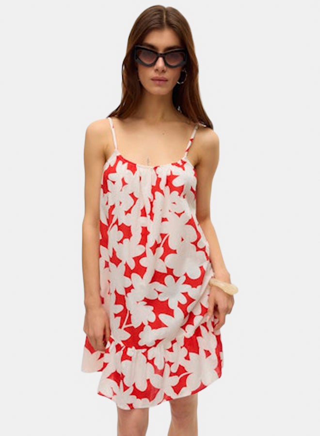 VERO MODA VERO MODA Womens Dicthe Short Singlet Dress  - Image 1