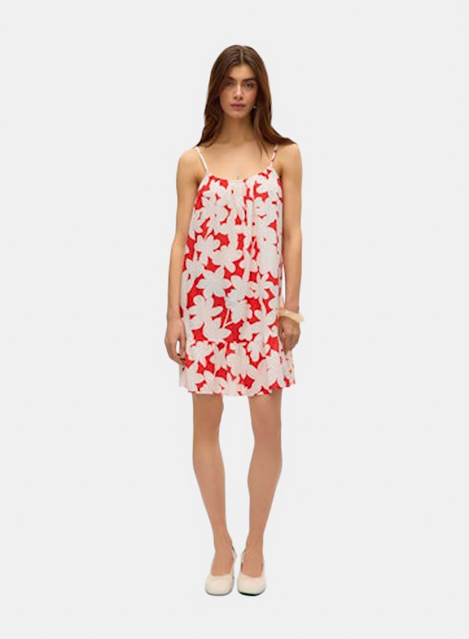VERO MODA VERO MODA Womens Dicthe Short Singlet Dress  - Image 3