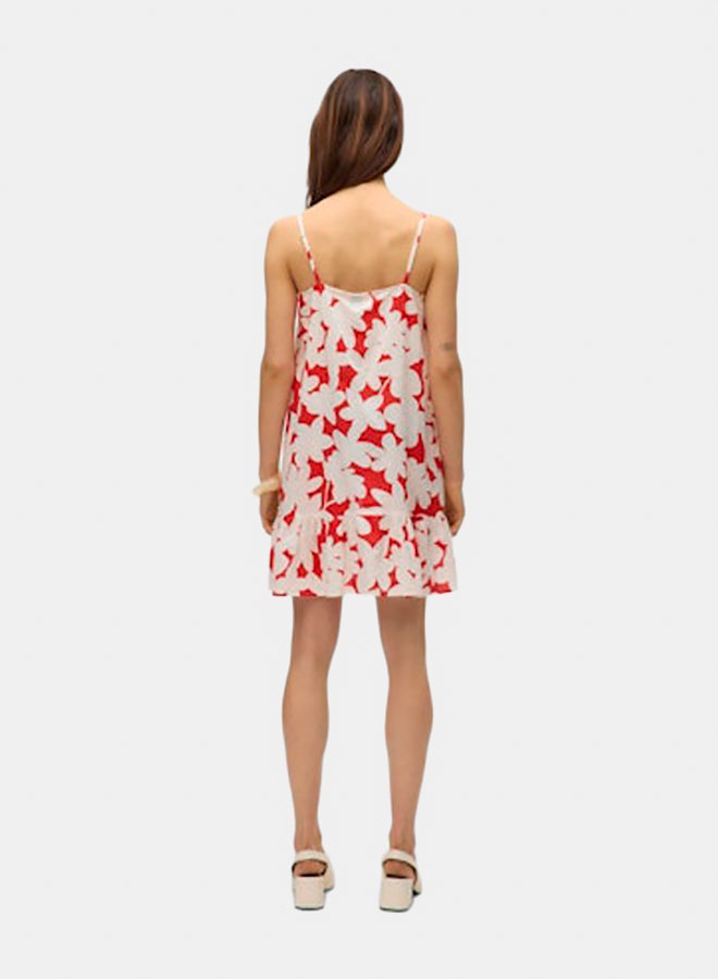 VERO MODA VERO MODA Womens Dicthe Short Singlet Dress  - Image 4